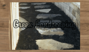 A picture of some rocks in the ground.